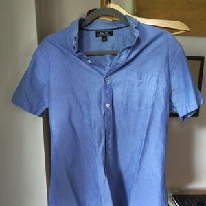 Blade & Blue Blue Button Down